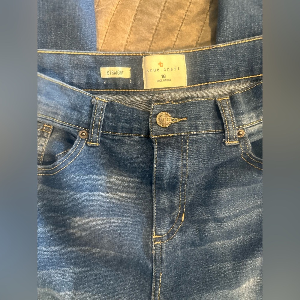 Boys Jeans-True Craft size 16-straight